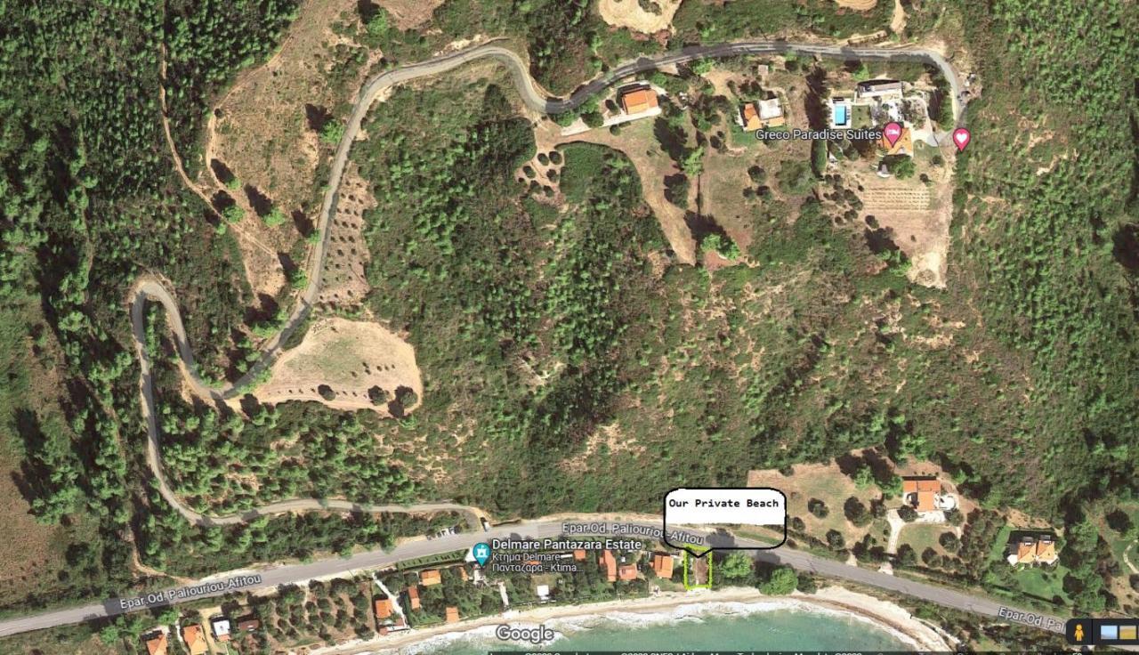 Greco Paradise Suites - Adult Only Nea Skioni Exterior photo